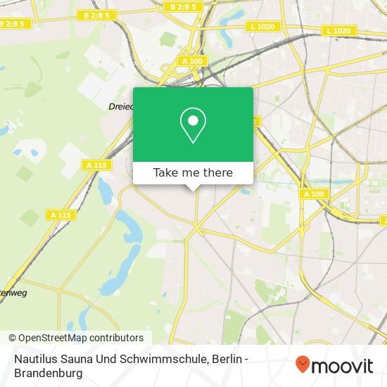 Nautilus Sauna Und Schwimmschule map