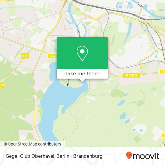 Segel-Club Oberhavel map