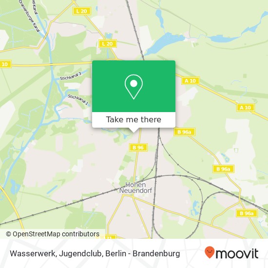 Wasserwerk, Jugendclub map