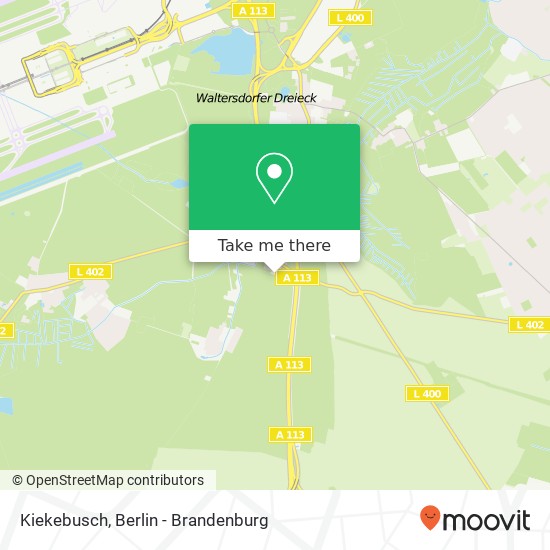 Карта Kiekebusch