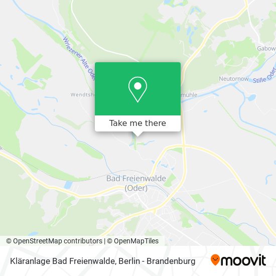 Kläranlage Bad Freienwalde map