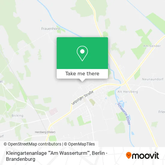 Карта Kleingartenanlage ""Am Wasserturm""