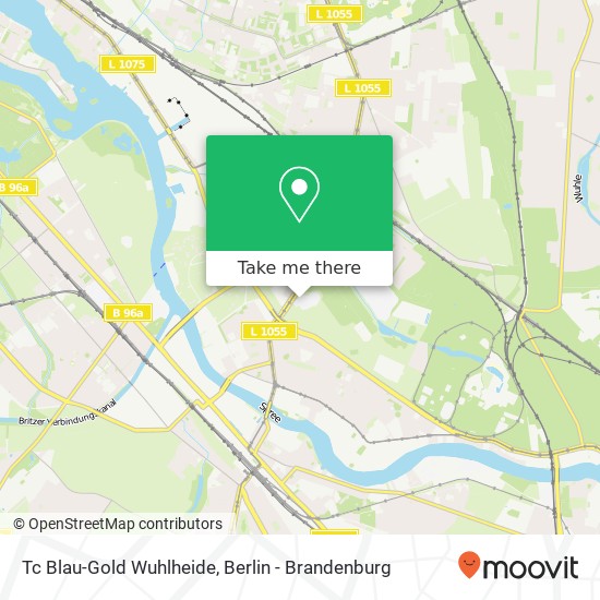 Tc Blau-Gold Wuhlheide map