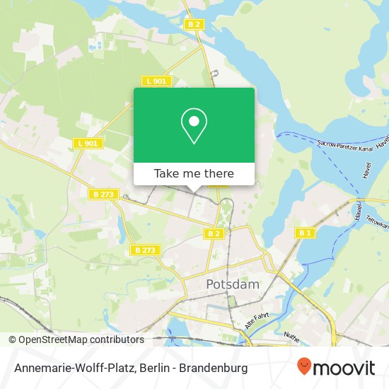Карта Annemarie-Wolff-Platz