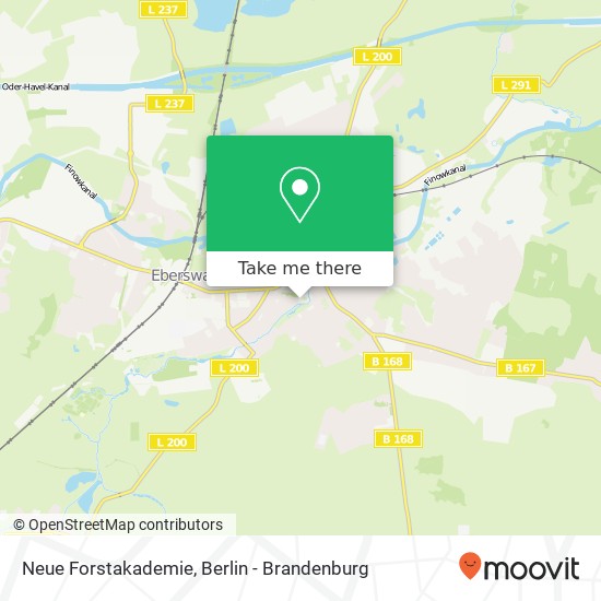 Neue Forstakademie map