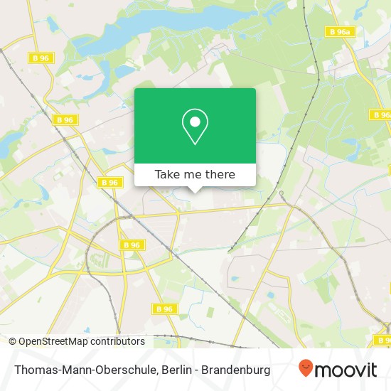 Thomas-Mann-Oberschule map