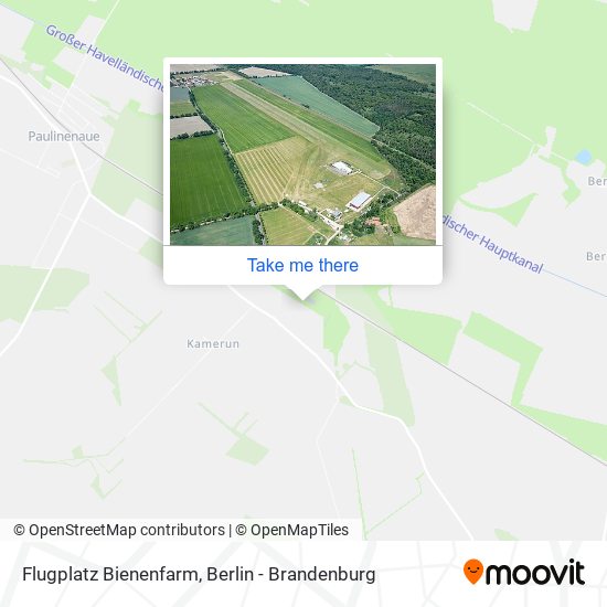 Flugplatz Bienenfarm map