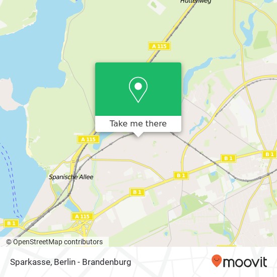 Sparkasse map