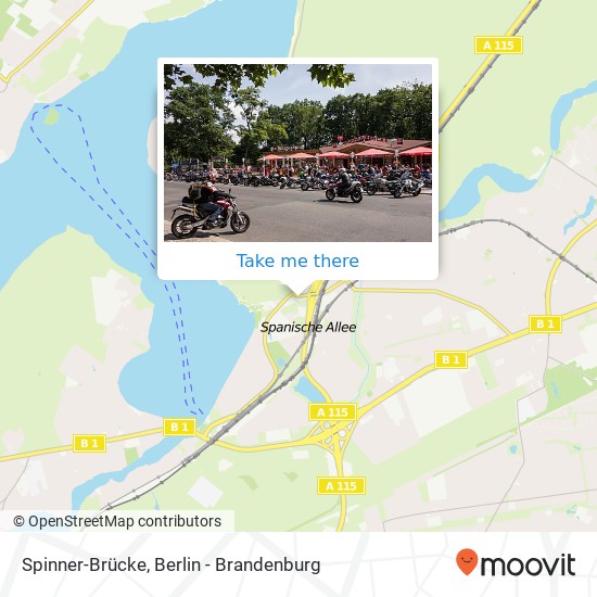 Spinner-Brücke map