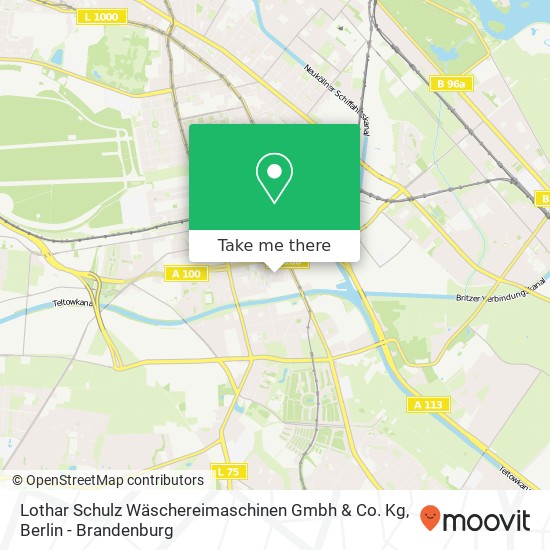 Карта Lothar Schulz Wäschereimaschinen Gmbh & Co. Kg