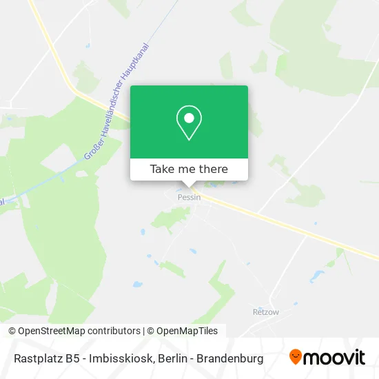 Карта Rastplatz B5 - Imbisskiosk