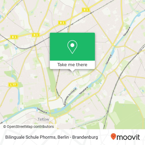 Bilinguale Schule Phorms map