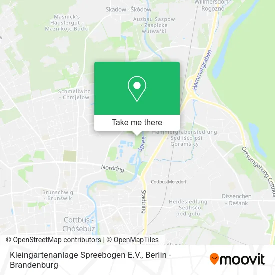 Карта Kleingartenanlage Spreebogen E.V.