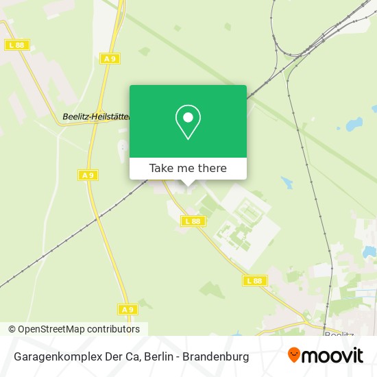 Garagenkomplex Der Ca map