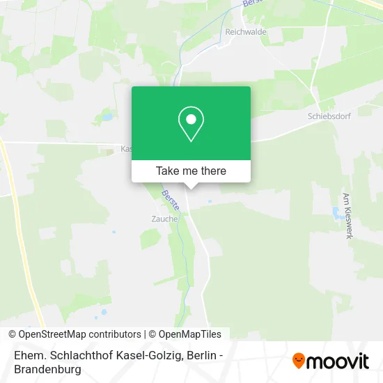 Карта Ehem. Schlachthof Kasel-Golzig