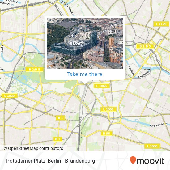 Potsdamer Platz map