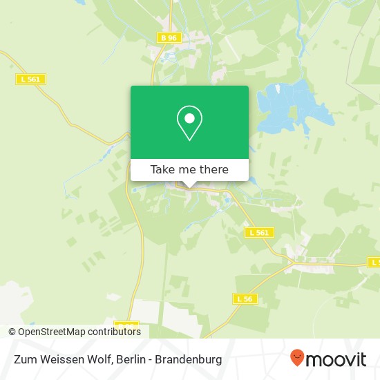 Zum Weissen Wolf map