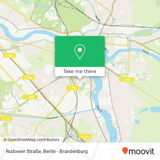 Rudower Straße map