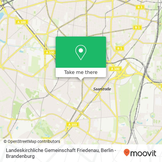 Landeskirchliche Gemeinschaft Friedenau map