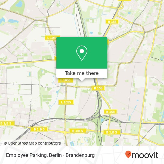 Employee Parking map