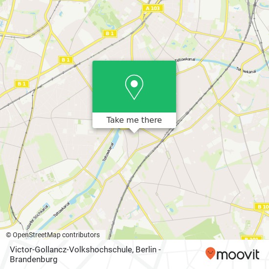 Victor-Gollancz-Volkshochschule map