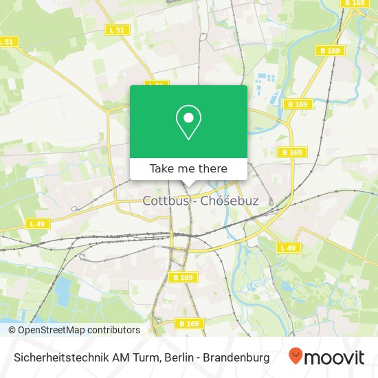 Sicherheitstechnik AM Turm map