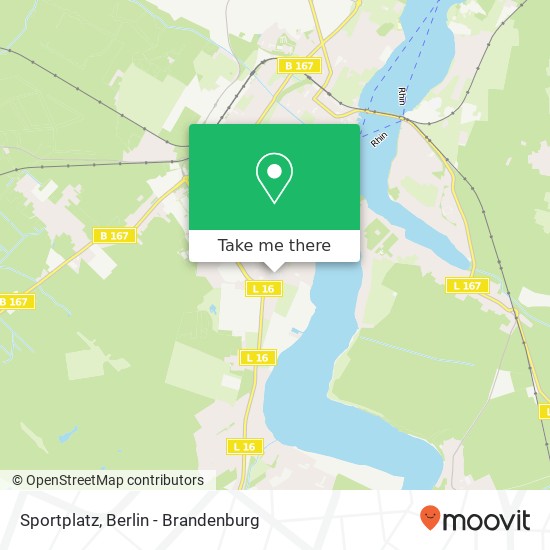 Sportplatz map