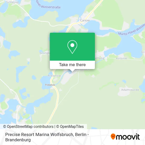 Precise Resort Marina Wolfsbruch map