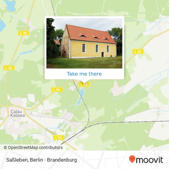 Saßleben map