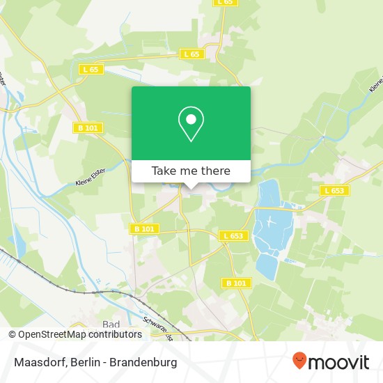 Maasdorf map
