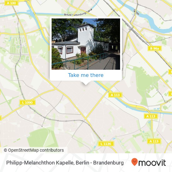 Philipp-Melanchthon Kapelle map