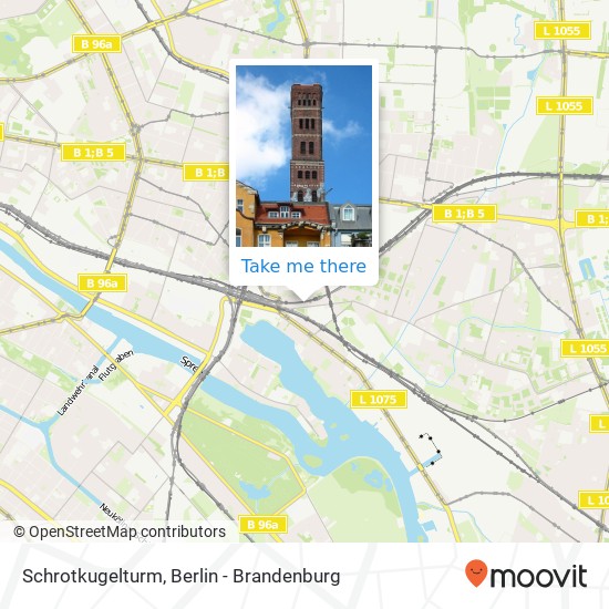 Schrotkugelturm map