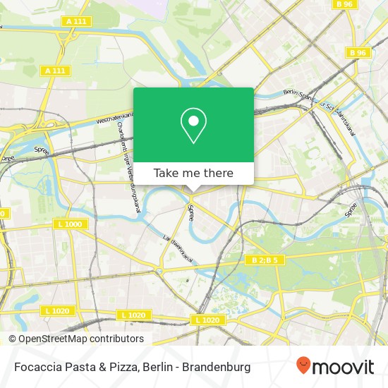 Карта Focaccia Pasta & Pizza