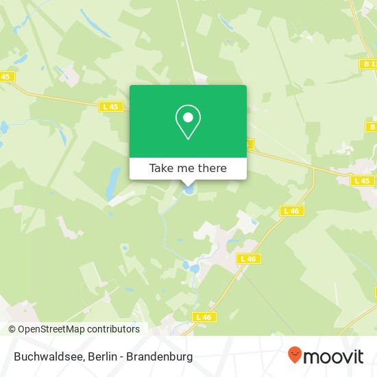 Buchwaldsee map