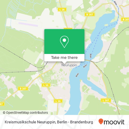 Kreismusikschule Neuruppin map