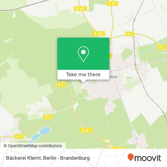 Bäckerei Klemt map