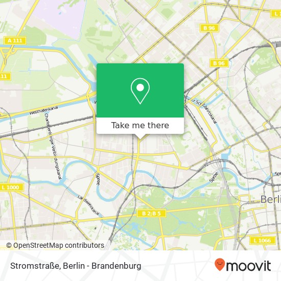 Stromstraße map