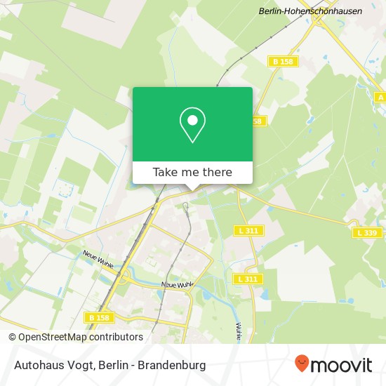 Autohaus Vogt map