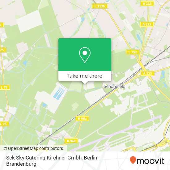 Sck Sky Catering Kirchner Gmbh map