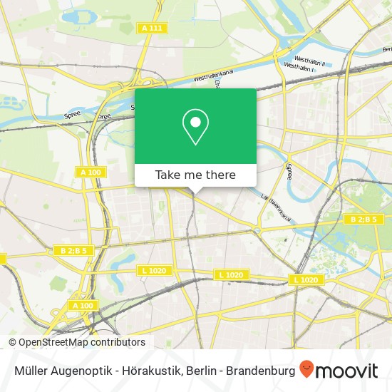 Müller Augenoptik - Hörakustik map