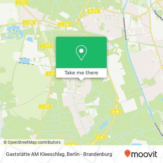 Gaststätte AM Kleeschlag map