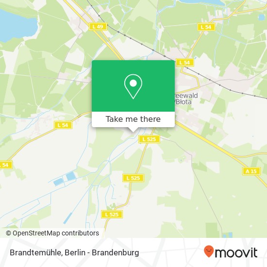 Brandtemühle map