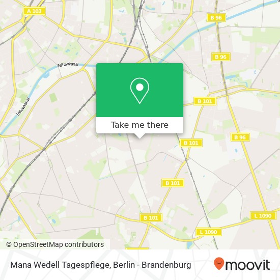 Mana Wedell Tagespflege map