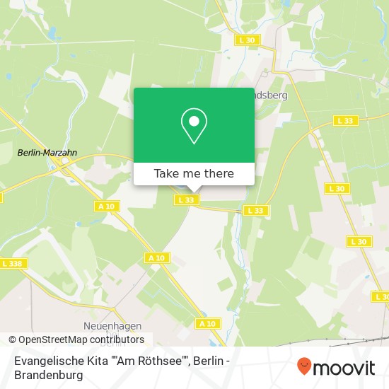Evangelische Kita ""Am Röthsee"" map