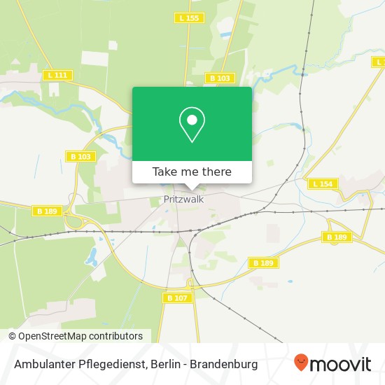 Ambulanter Pflegedienst map