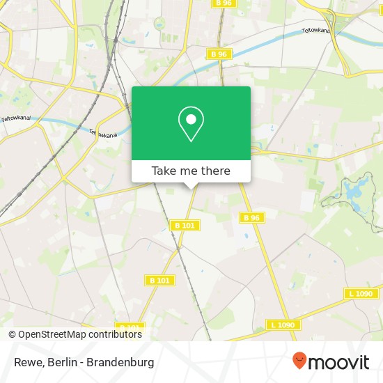 Rewe map