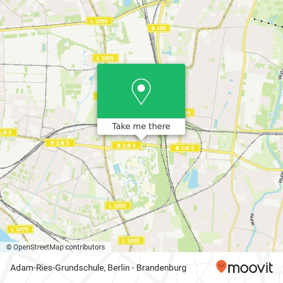 Карта Adam-Ries-Grundschule
