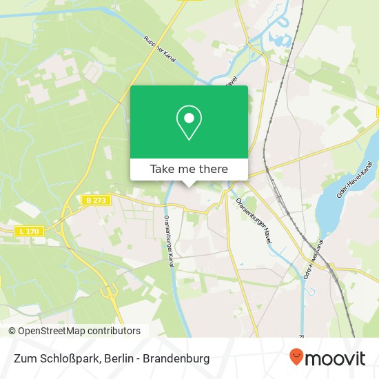 Zum Schloßpark map