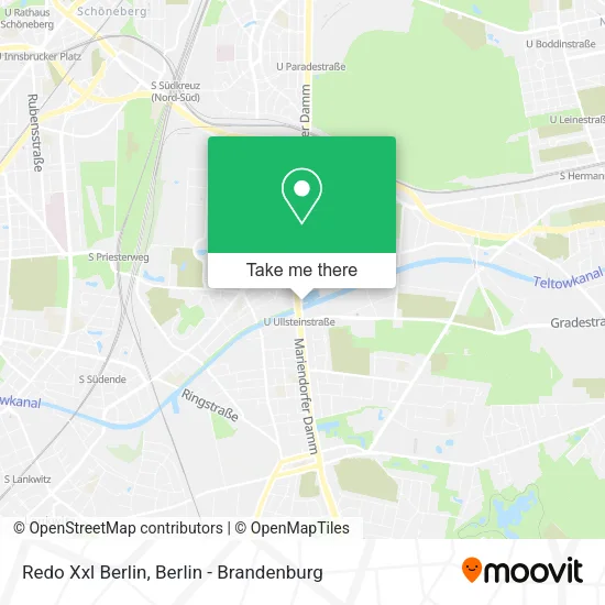 Карта Redo Xxl Berlin