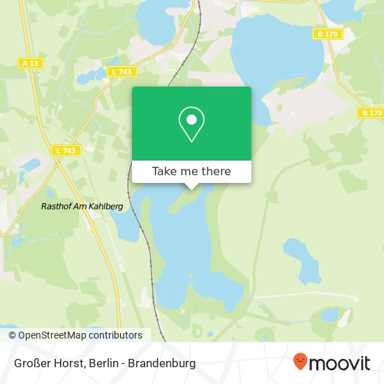 Großer Horst map